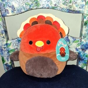10" Squishmallows Colorful Turkey Plush